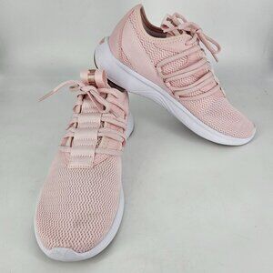 Puma Women Walking Shoe 7.5 Star Vital Training Pink Low Mesh Rubber Lace Up